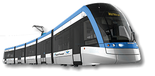 An ION LRT Vehicle